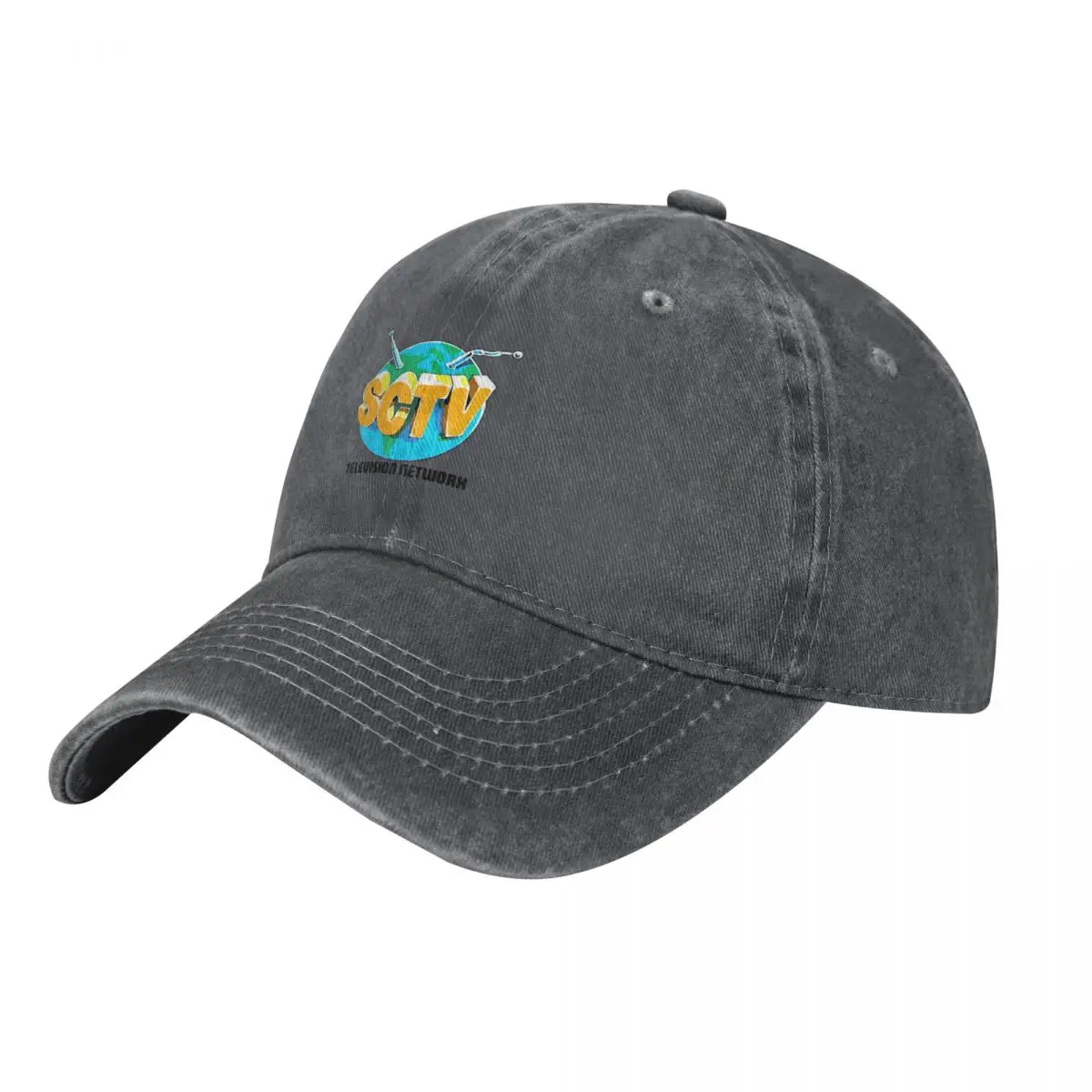 SCTV Television Network Baseball Cap Visor Icon Men Hats Women's