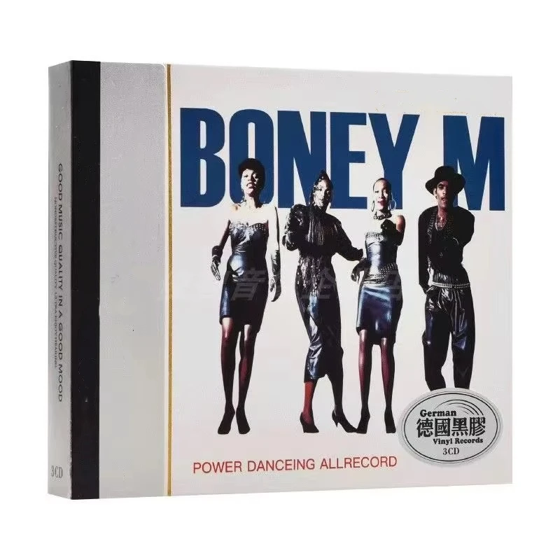 Disco Boney M Bobby Farrell ‌   Musik-CD Greatest Hits Album River of Babylon 3 Stück Musikplatten Cosplay Walkman Auto Soundtracks Bo