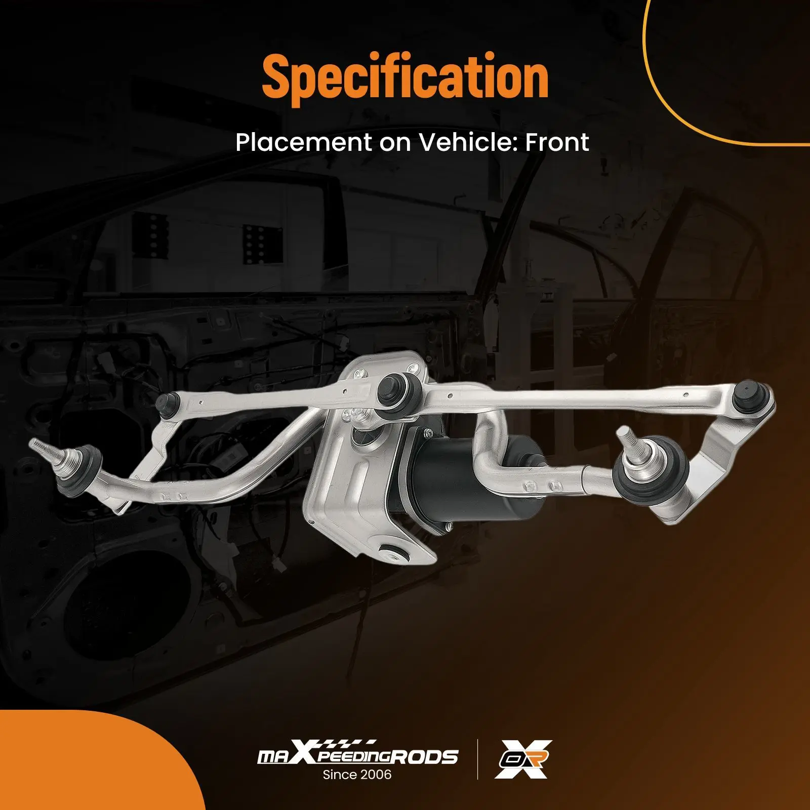 

Front Wiper Assembly for Ford Expedition/Lincoln Navigator 2003-08 4L1Z17508AA