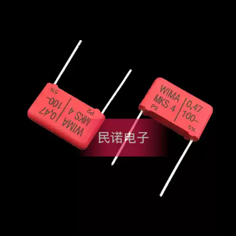 10-100pcs WIMA German Weima capacitor MKS4 100V 0.47UF 100V474 470NF pin spacing 15mm