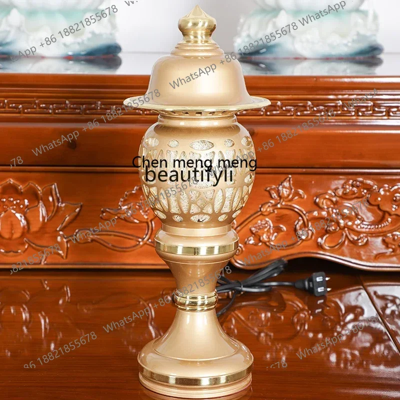 ss7486 new style Buddha Front Lantern Household Enshrine God of Wealth Plug-in Pilot Lamp a Pair of Temples Buddha Worshiping La
