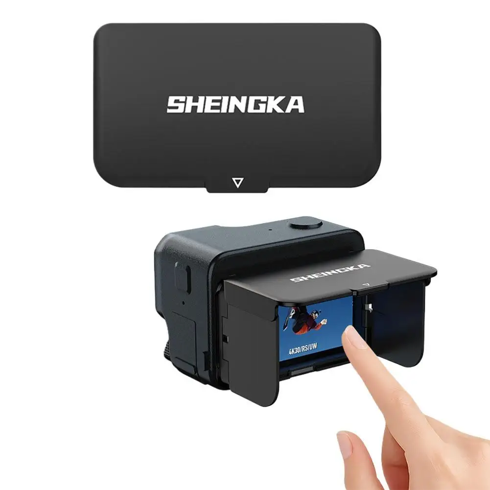 

Магнитный экран-козырек для Insta360 Ace Pro2: защитный, антибликовый, солнцезащитный, для съемки с видом от пояса, аксессуар для камеры