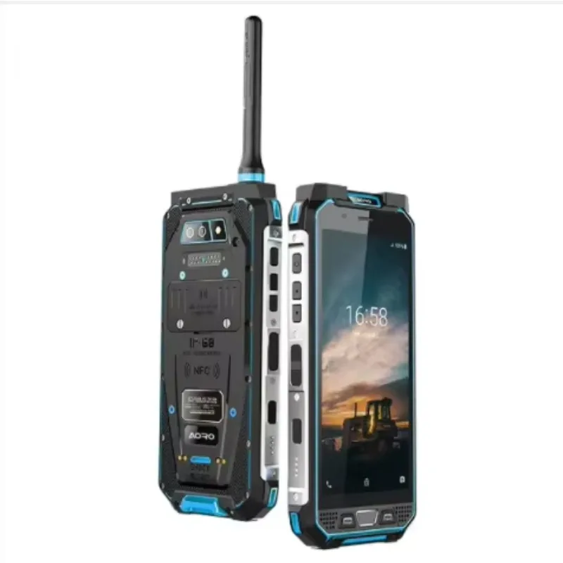 Aoro M5 Shenzhen بالجملة 3g و 4g الهاتف الذكي 5 كجم طويلة المدى اتجاهين راديو Comunicador أفضل خلية وعرة الهاتف اسلكية تخاطب