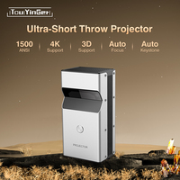 Touyinger UST01 Home Shutter 3D Ultra Short Focus 1080P Projector