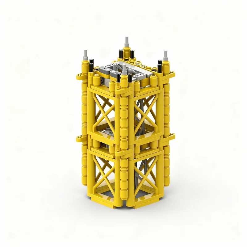 2149pcs MOC City Tower Crane Essential Modules Construction Model Toys Building Blocks Christmas Gifts Creative Education Brick