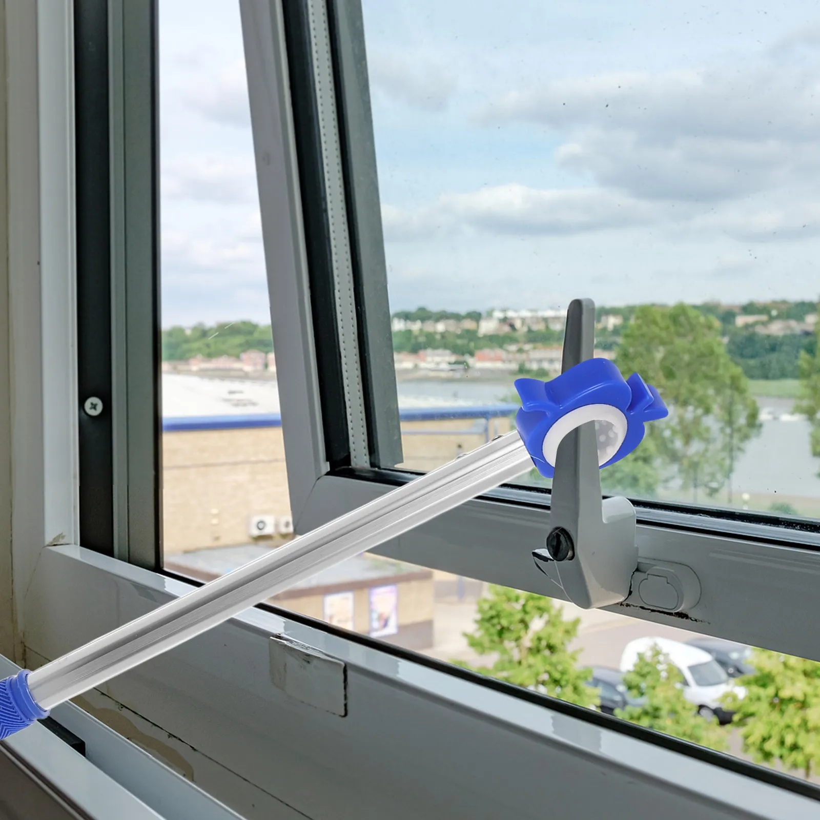 Drapery Pull Rod Easy Operation For High Or Hard To Reach Windows Alloy Window Opener Tool No Professional Installation Required