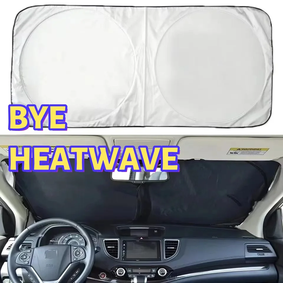 

Car Window Sunshade Cover Sun Shade Windshield Visor Protector Windscreen Folding Auto UV Protection Curtain Styling Accessories