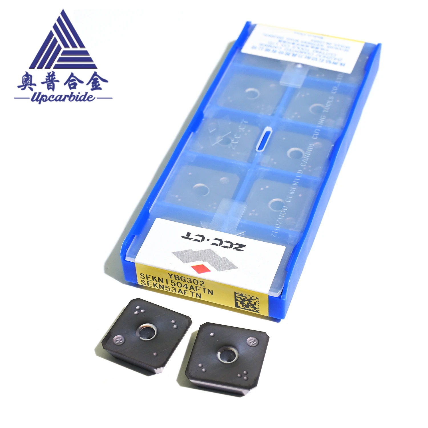 SEKN1504AFTN YBG302 Carbide Milling Insert PVD Coated 45° Face Milling Insert for Metal Machining
