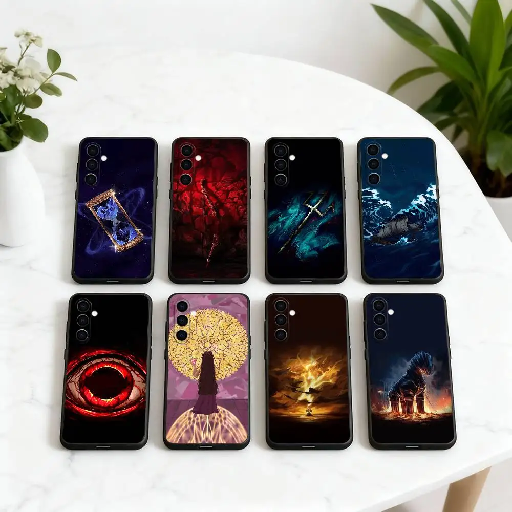 

Classic E-Epic The M-Musical Phone Case For Samsung Galaxy A73,A72,A71,A70,A53,A52,A51,Others Soft Black Cover