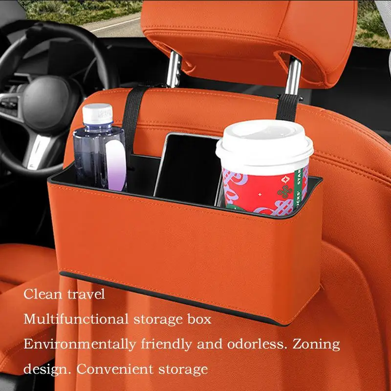 

Car Backseat Organizer Multifunction auto Interior Storage Bag Hanging Seat Back Tissue Water Cup Holder car Accessories