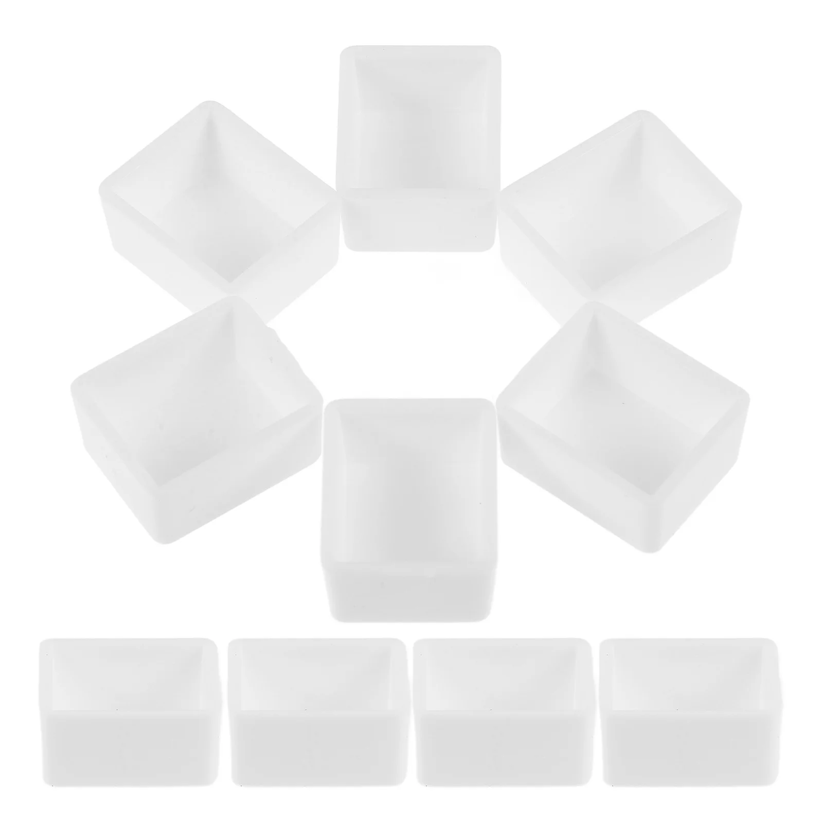 24 Pezzi di Contenitori Vuoti per Acquerelli, Palette in Plastica per Miscelare Materiali, Ideali per Principianti e Professionisti