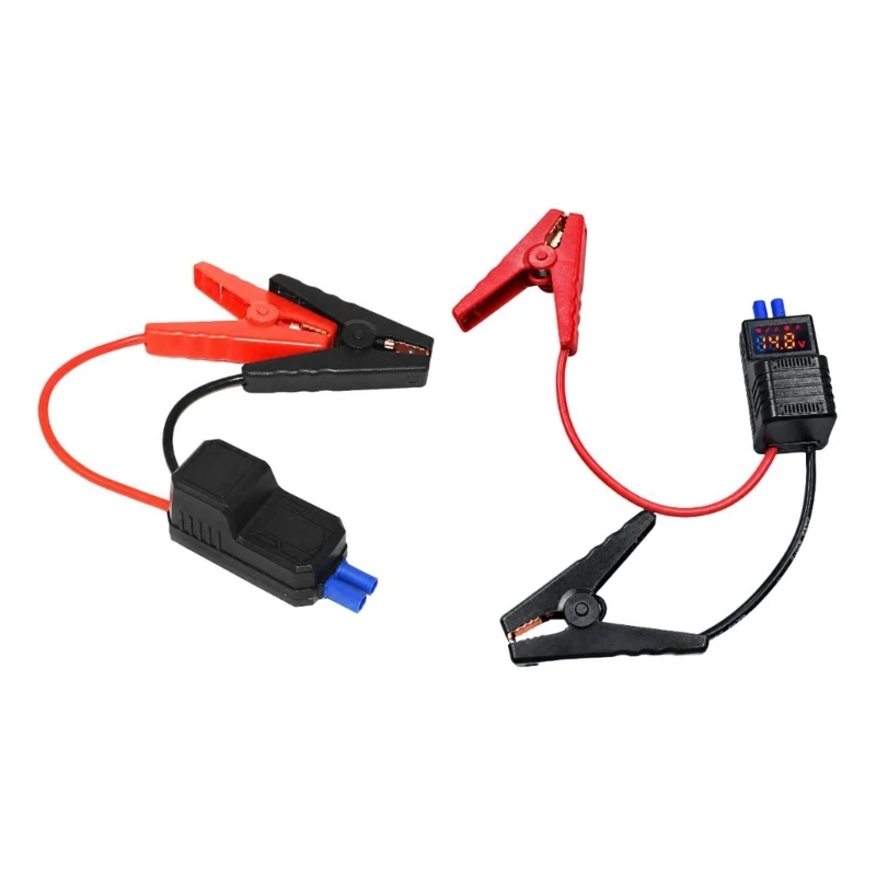 EC5 Jump Starter Clamp Cable with Color-Coded Battery Clamp Leads for Vehicle H8WE