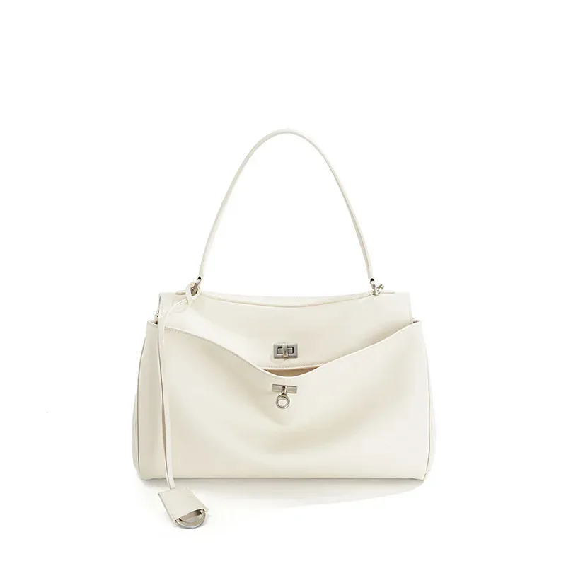 حقيبة يد جلدية من Rodeobag، حقيبة كروس بكتف واحد، حقيبة حمل نسائية راقية ذات سعة كبيرة للتنقل