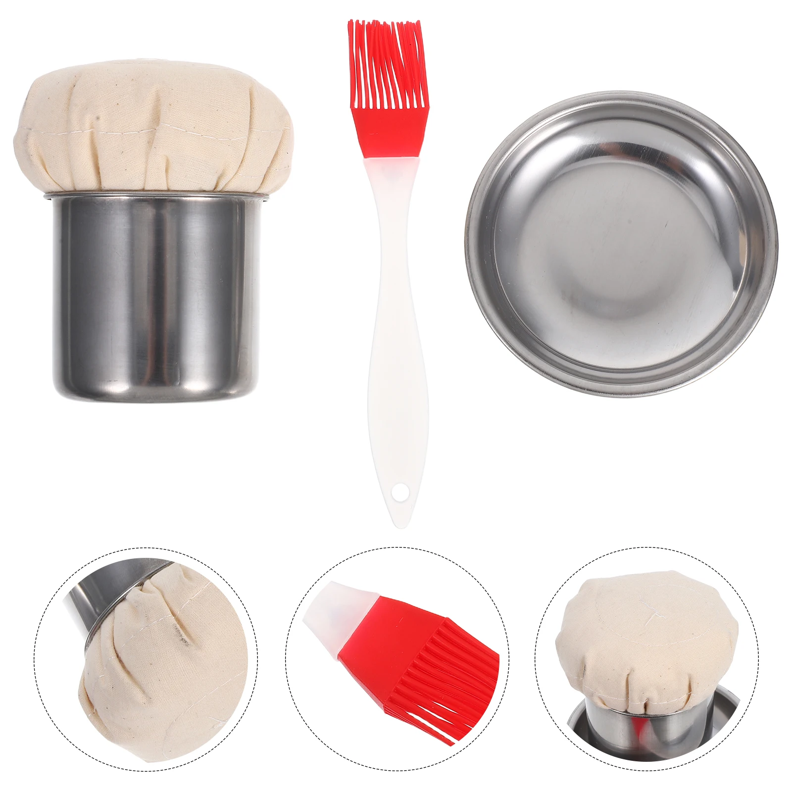 

1Set Multifunctional Oil Spread Brush Practical Household Wiper for Kitchen Pancake Bbq Tools Cooking Brush Oil