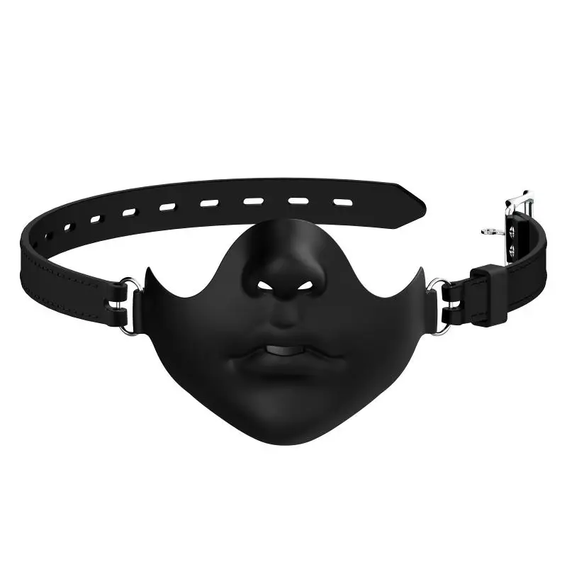 Image of Realistische Halbgesichtsmaske aus Kunstharz, 1 Stück, mit verstellbarem Riemen für Junggesellenabschiede, Cosplay-Aufführungen und Requisiten.