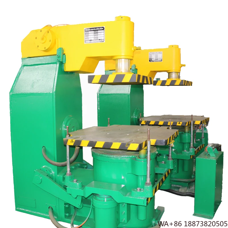 آلة صب الرمل الصينية لصب الغطاء، آلة قولبة الضغط الجولت للفتحة #2