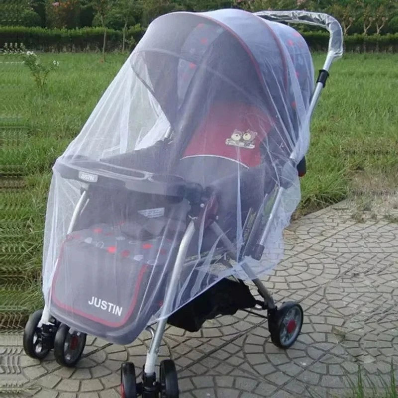 Baby Stroller Mosquito Net Summer Infant Carriage Insect Shield Net Baby Pushchair Cart Safe Protection Mesh Mosquito Nets