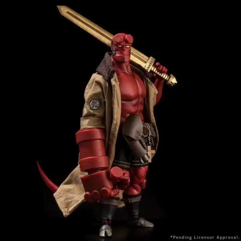 En stock, figura del 30 aniversario de HELLBOY Hellboy de 1000 juguetes, reimpresión