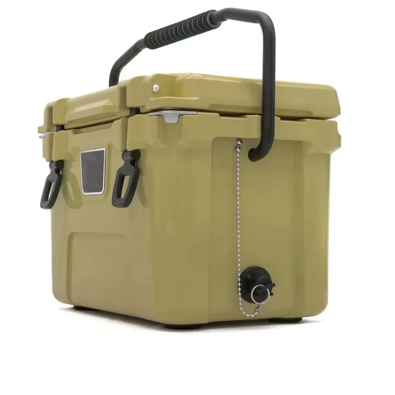Cooler High Quality Cooler Box Portable Insulated Plastic Outdoor Portable Rotomolded Fishing Ice Box Freezer