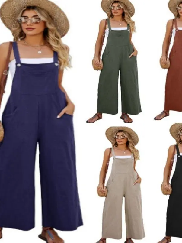 

Комбинезон Svel Bule с высокой талией, женские цветные брюки Svel Dr, уличные брюки из полиэфирного волокна, весенний сезон