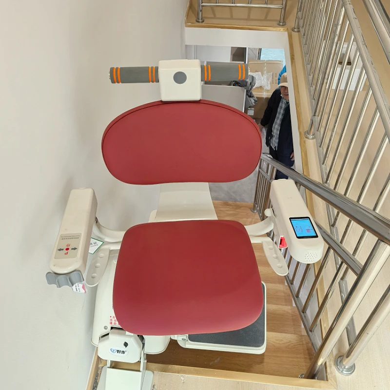 Modern Contemporary Home Elevator For The Disabled Electric Automatic Emergency Straight Stairlift Climbing Residential Elevator