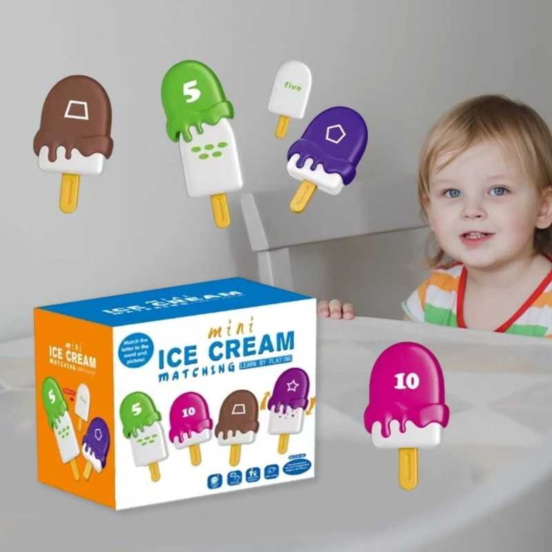 Gioco educativo ordinamento dei numeri delle lettere con riconoscimento del colore per l'apprendimento in età prescolare 15UB