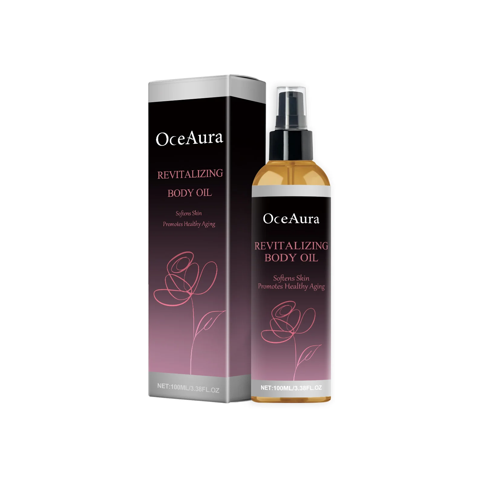 

OceAura Moisturizing And Soothing Body Oil Moisturizing And Hydrating Moisturizing Brightening Smoothing Skin Tone And