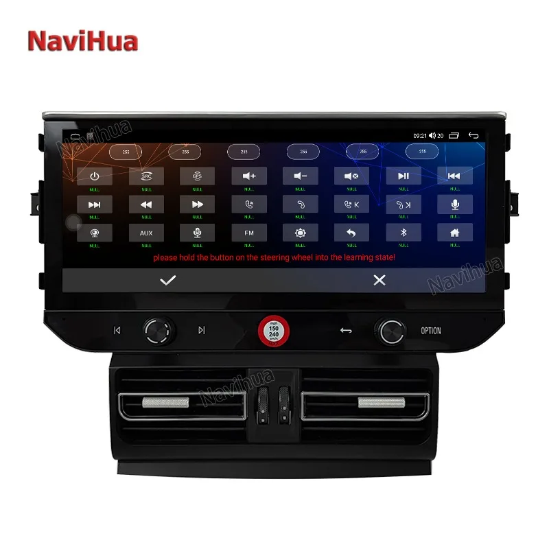 12.3 "navigazione GPS autoradio Android nuovo Design per Porsche Macan 2010-2016 funzione Carplay pannello Audio per Auto per Auto Estero