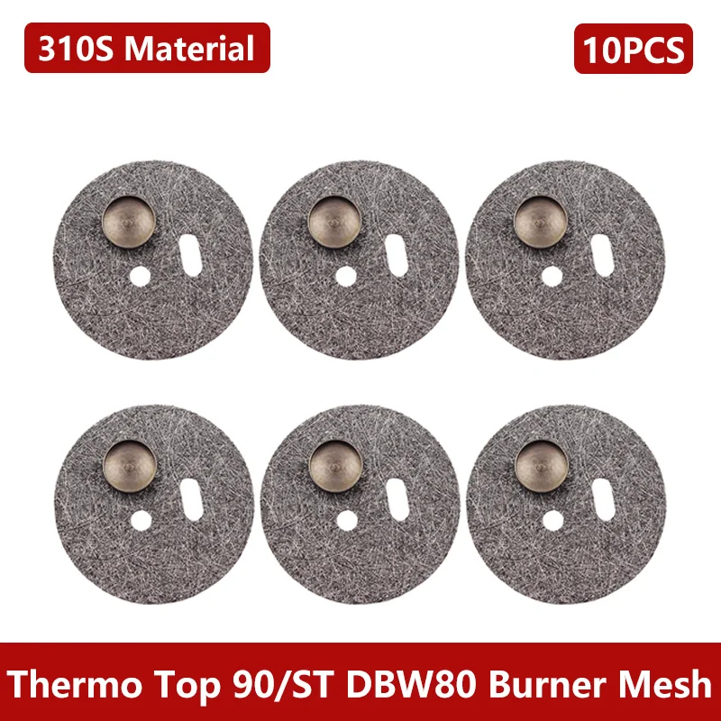 10PCS/lot For Webasto Thermo 90 90S 90ST DBW80 Diesel Parking Heater 310s Stainless Steel Burner Screen Gasket Burner Mesh