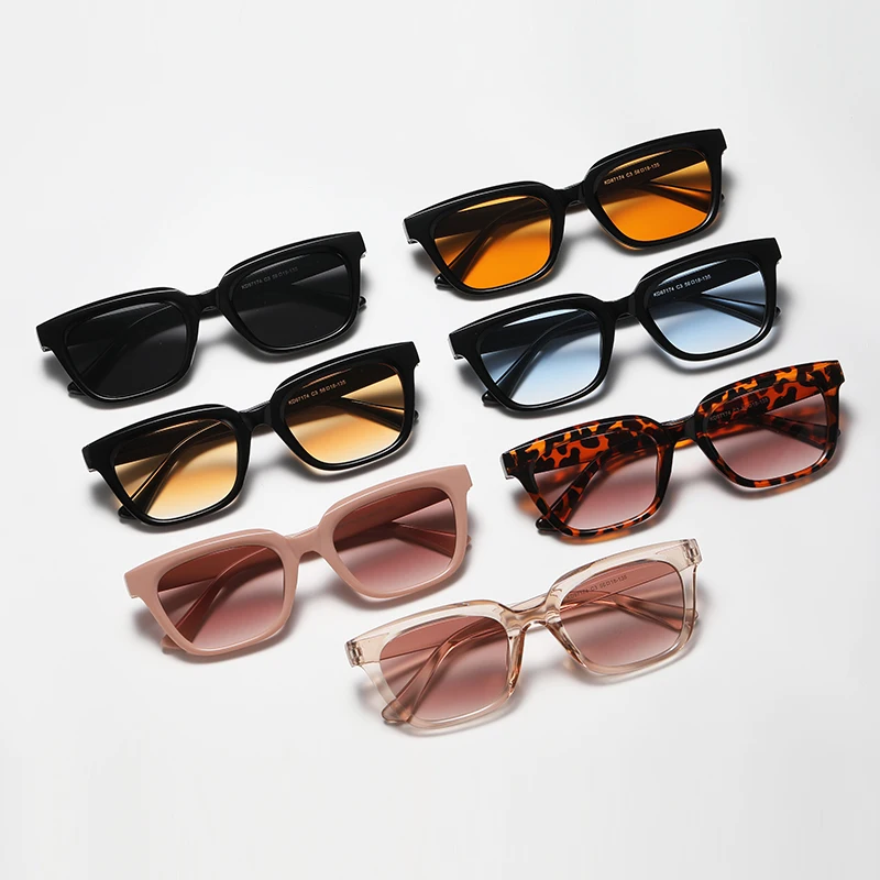 Hiking Camping Square Frames Anti Light Glasses For Women Me