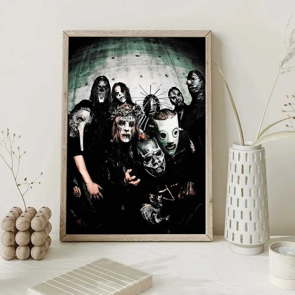 S-Slipknot-Hope Is Gone Poster Posters Kraft Paper Vintage Poster Wall Art Painting Study Aesthetic Art Small Size Wall Stickers