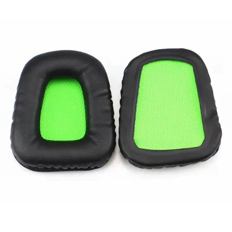 وسادات أذن لسماعات الرأس Razer Electra V2 V1 وسادات أذن جلدية أكثر نعومة من البروتين