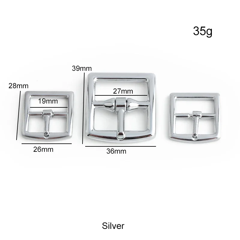 2/10/50PCS 54x40/28x26/39x36MM Adjustable Metal Belt Buckles For Bags Handbag Backpack Strap Pin Buckle DIY Webbing Accessories