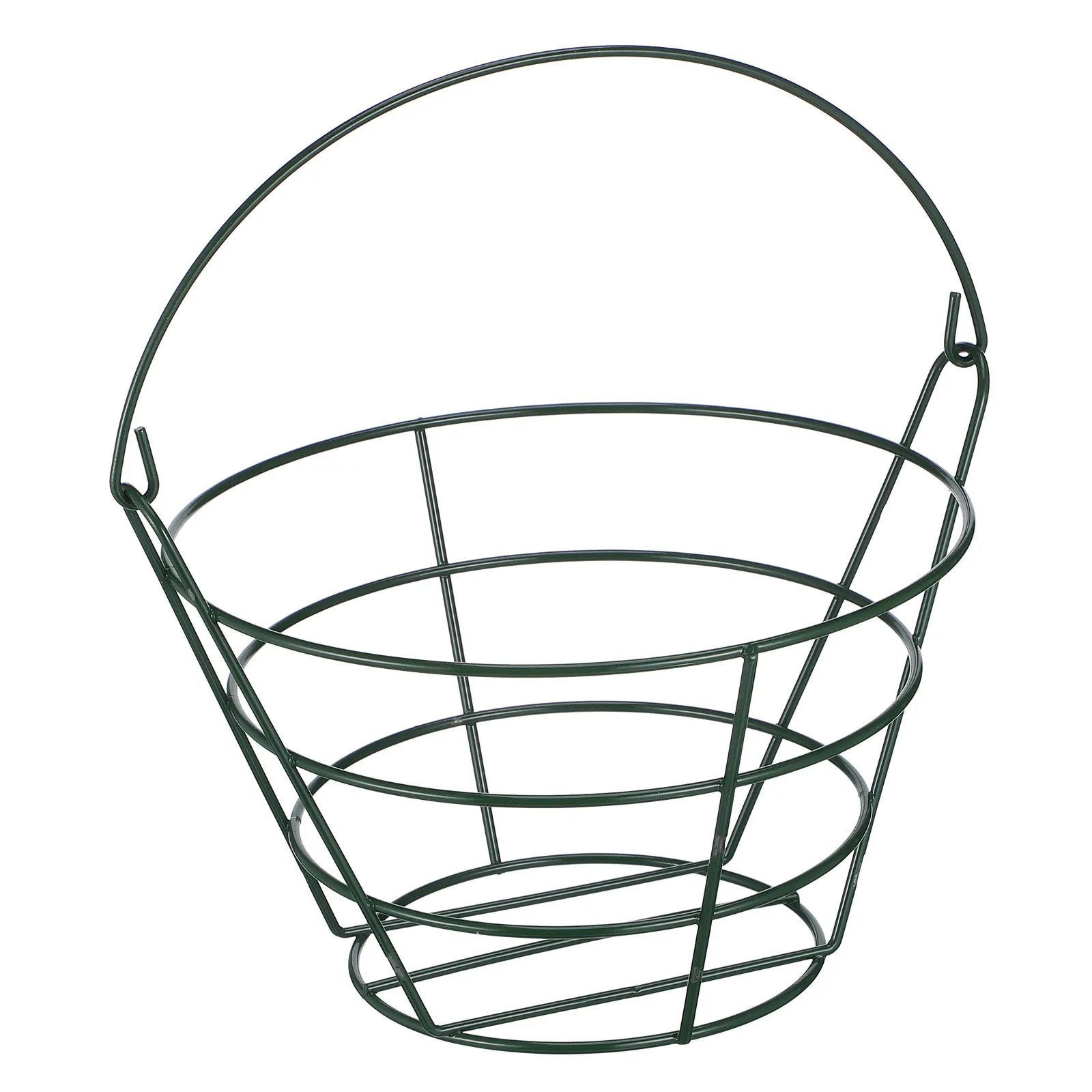 Sturdy Golf Ball Collector Basket Large Capacity Lightweight Metal Ball Storage Container for Golf Course Driving Range Backyard