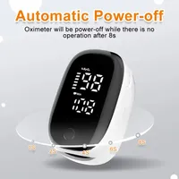Portable Fingertip Oximeter Heart Rate Meter Pulse Blood Oxygen Saturation OLED Screen Digital Tube Practical Monitor