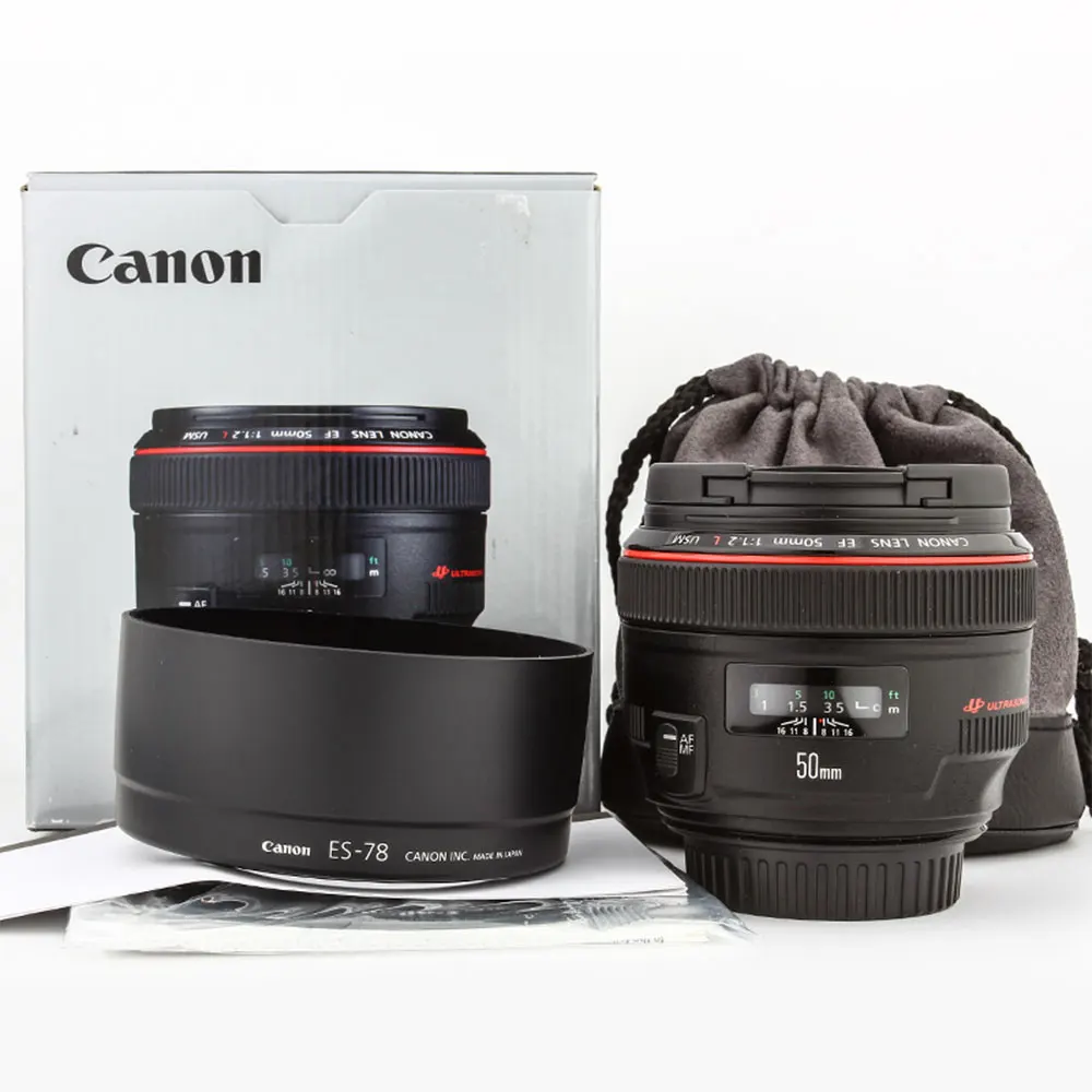 Canon EF 50mm f/1.2L USM Lens