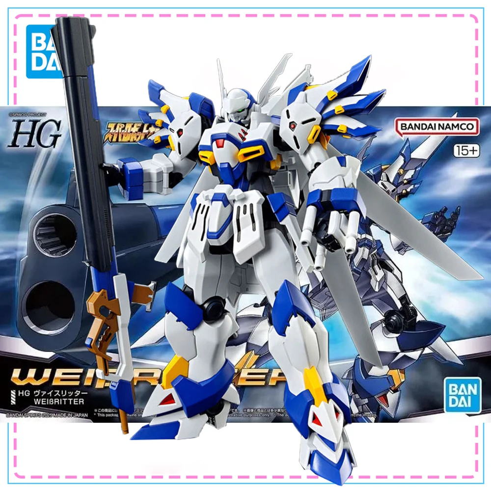 

Bandai HG PTX-002-00C Weißritter Collection Original Genuine Figure Super Robot Wars Model Kit Action Figure Model for Boys Toys