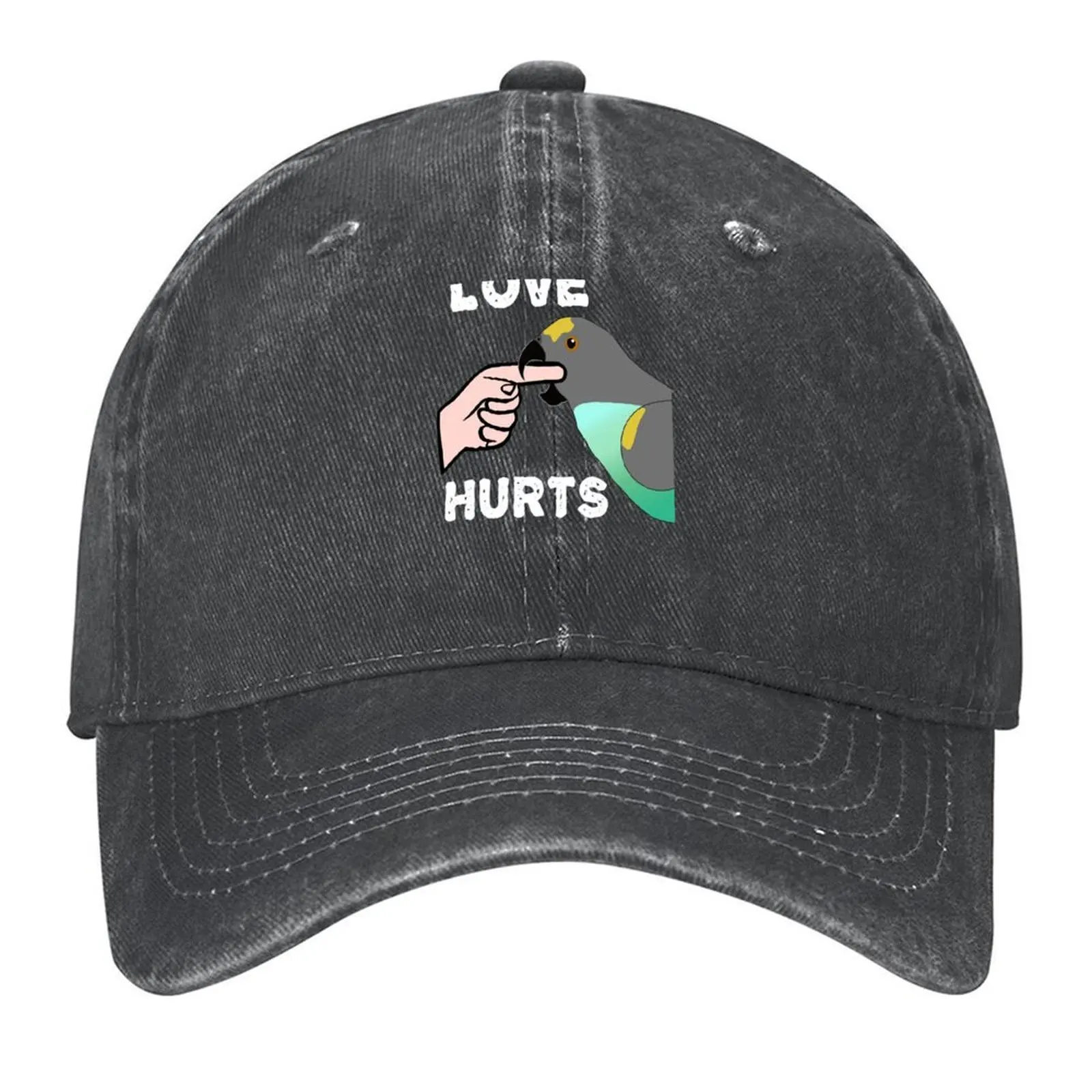 

Love Hurts Meyers Parrot Long Sleeve Baseball Cap luxury caps Sports Cap Luxury Man Hat fishing caps man Golf Men Women's