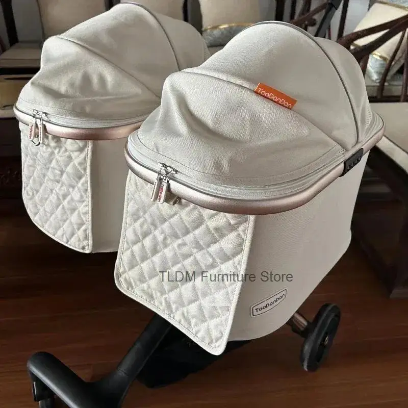 Pet Strollers for Dogs Lightweight Out Double Dog Stroller Folding Double Decker Multifunctional Pet Cart for Small Cat and Dogs