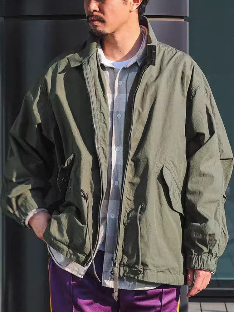 

High Quality 25AW Japanese Retro Functional Jacket Men's and Women's Casual Stand Collar Coat