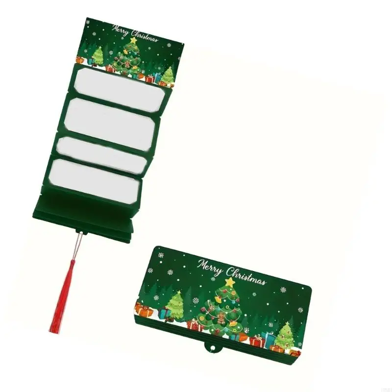 منظمو بطاقات الهدايا القابلة لإعادة التدوير تحت عنوان عيد الميلاد لتخزين الجيب للهدايا النقدية JOMD