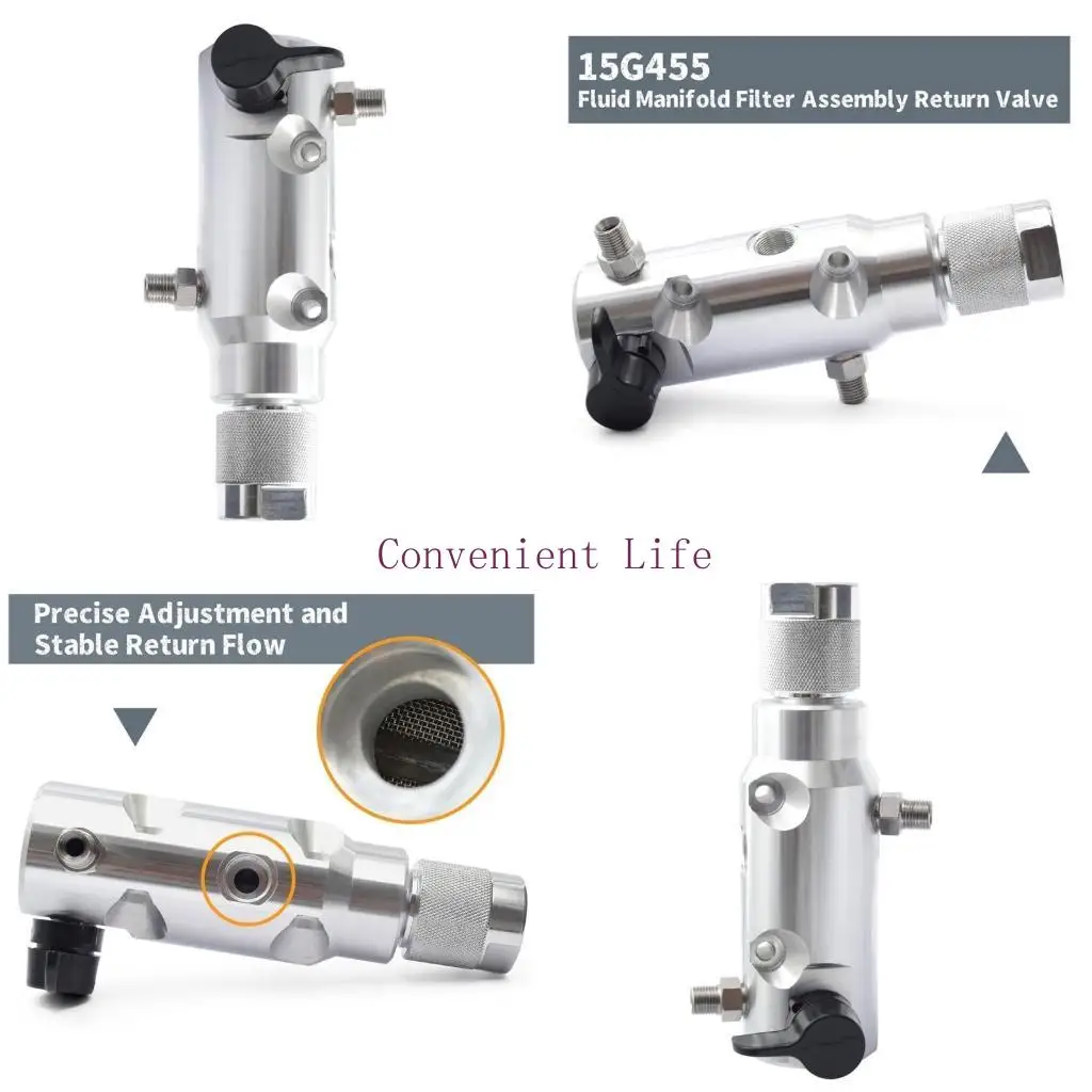 

L1EE Краские спреи спреи коллектор для 390 395 490 495 595 Без воздушного распылителя краски