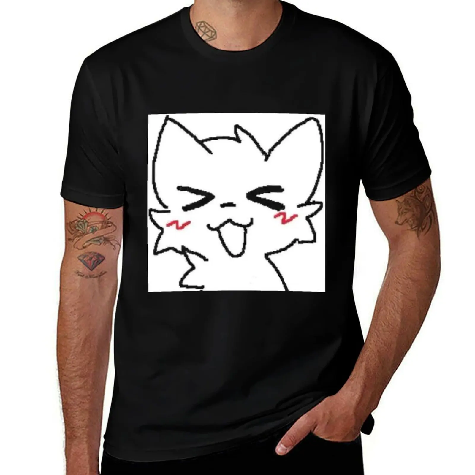

Boykisser femboy cat T-Shirt Work Wear Lightweight Tee
