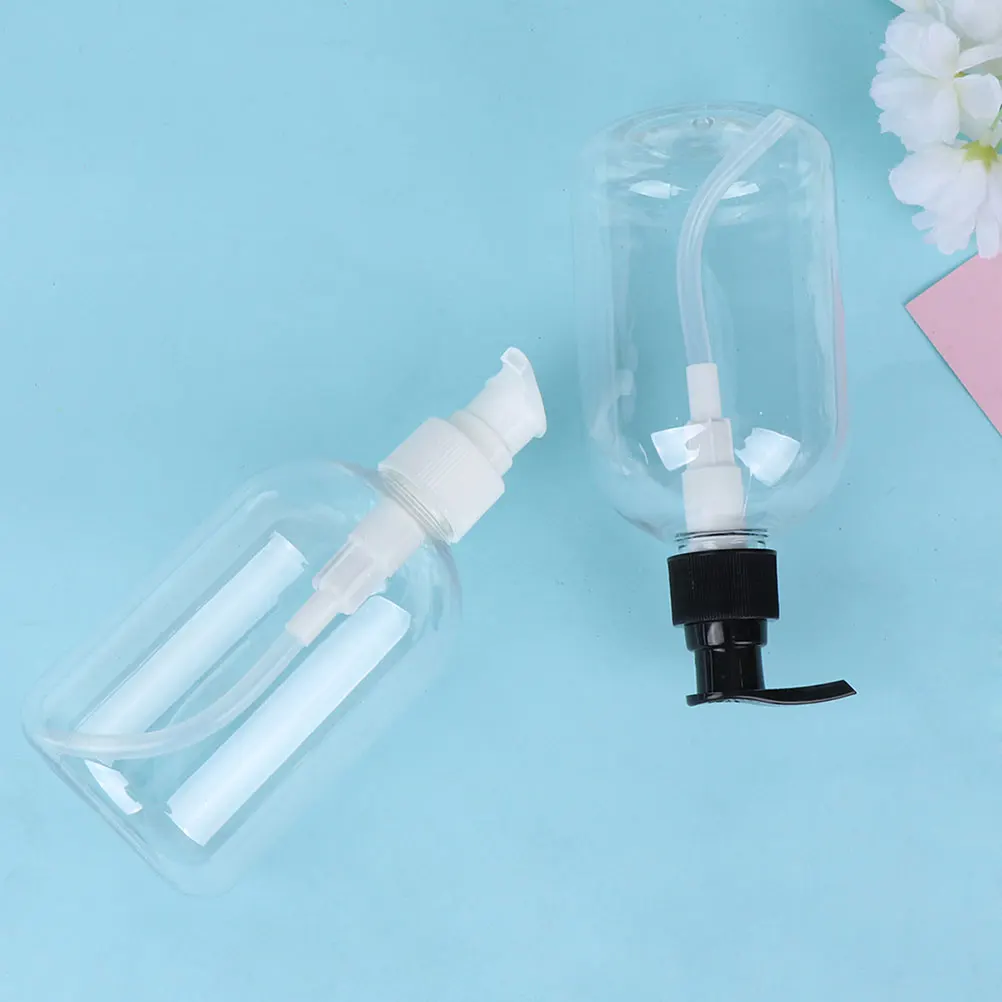 

5 pcs Lotion Bottles High Quality Plastic Refillable Reusable Portable Travel Toiletries Containers For Shampoo Conditioner