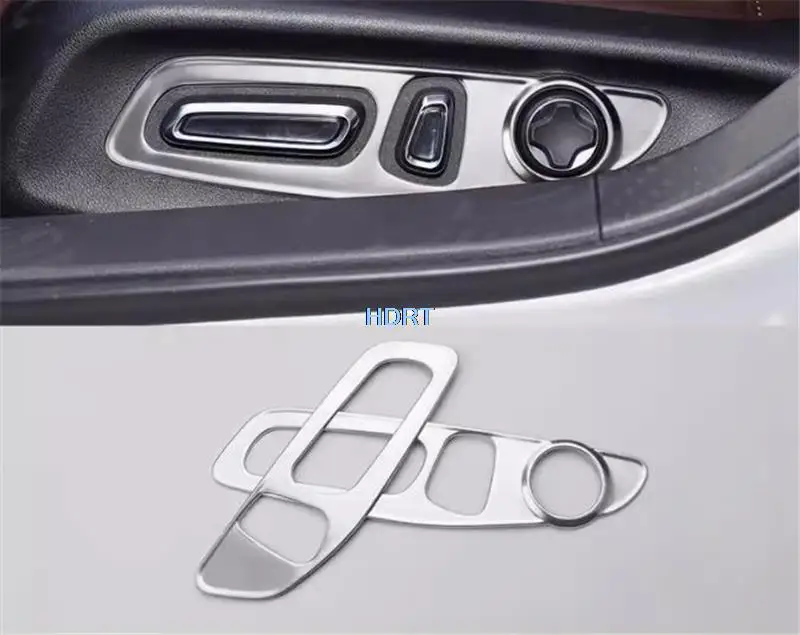 Car Style Stainless Steel Silver Interior Window Control Panel Air Vent Outlet Gear Sticker For Honda Inspire Accord 11th 2023 +