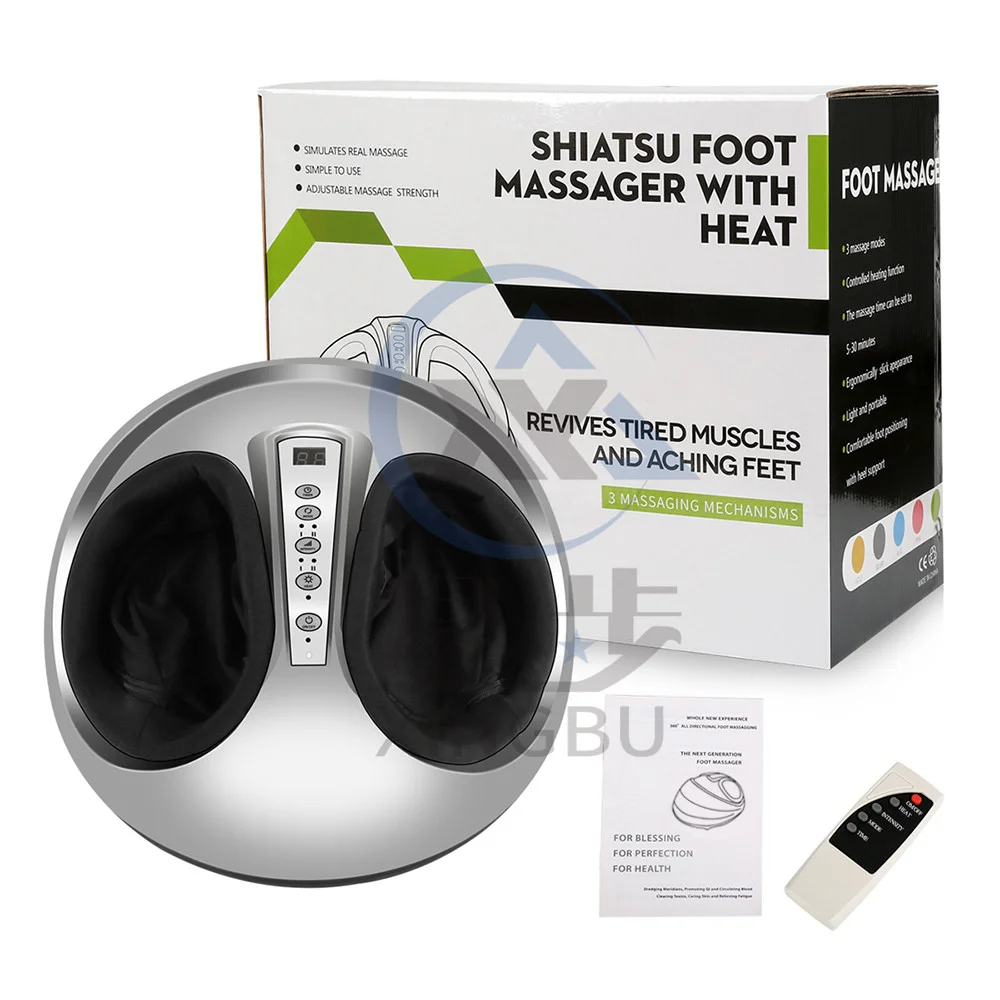 Nieuwe fabriek directe professionele Shiatsu hamer kneden luchtcompressie voetrol stimulator machine warmte-voor voetontspanning