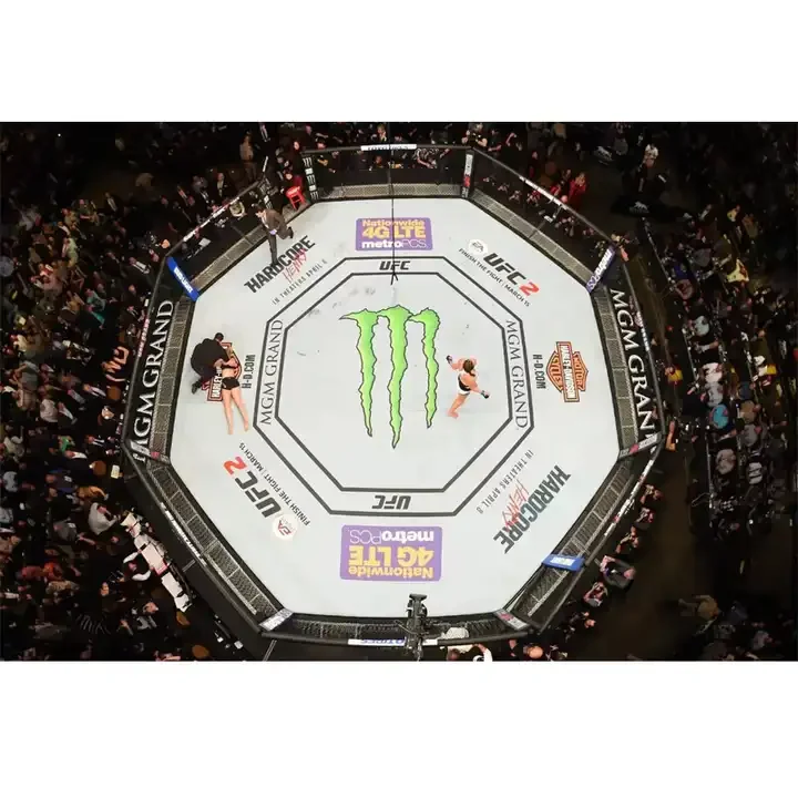 حار بيع MMA قفص 8 م * 8 م * 1 م المثمن لوحة الجدار مع أقفاص المنافسة المنصة للبيع #1