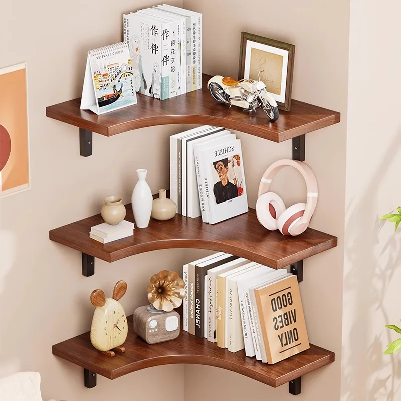 

Книжная полка настенная угловая полка настенная угловая подвесная угловая полка крепление треугольная простая