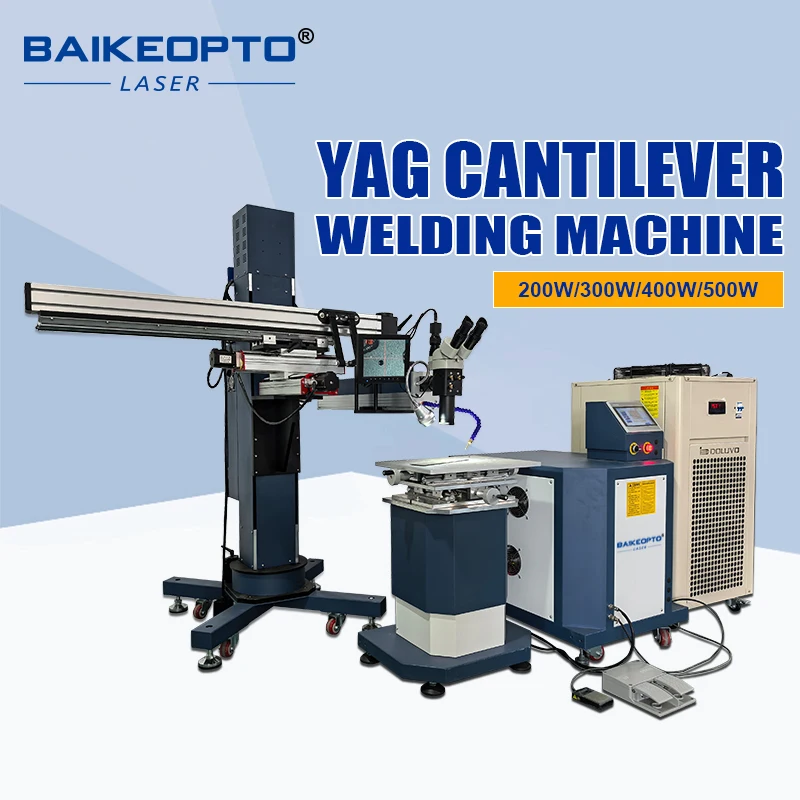 High Precision 500W YAG Laser Cantilever Welding Machine Automatic YAG Laser Soldering Welder for Iron Stainless Steel Factory