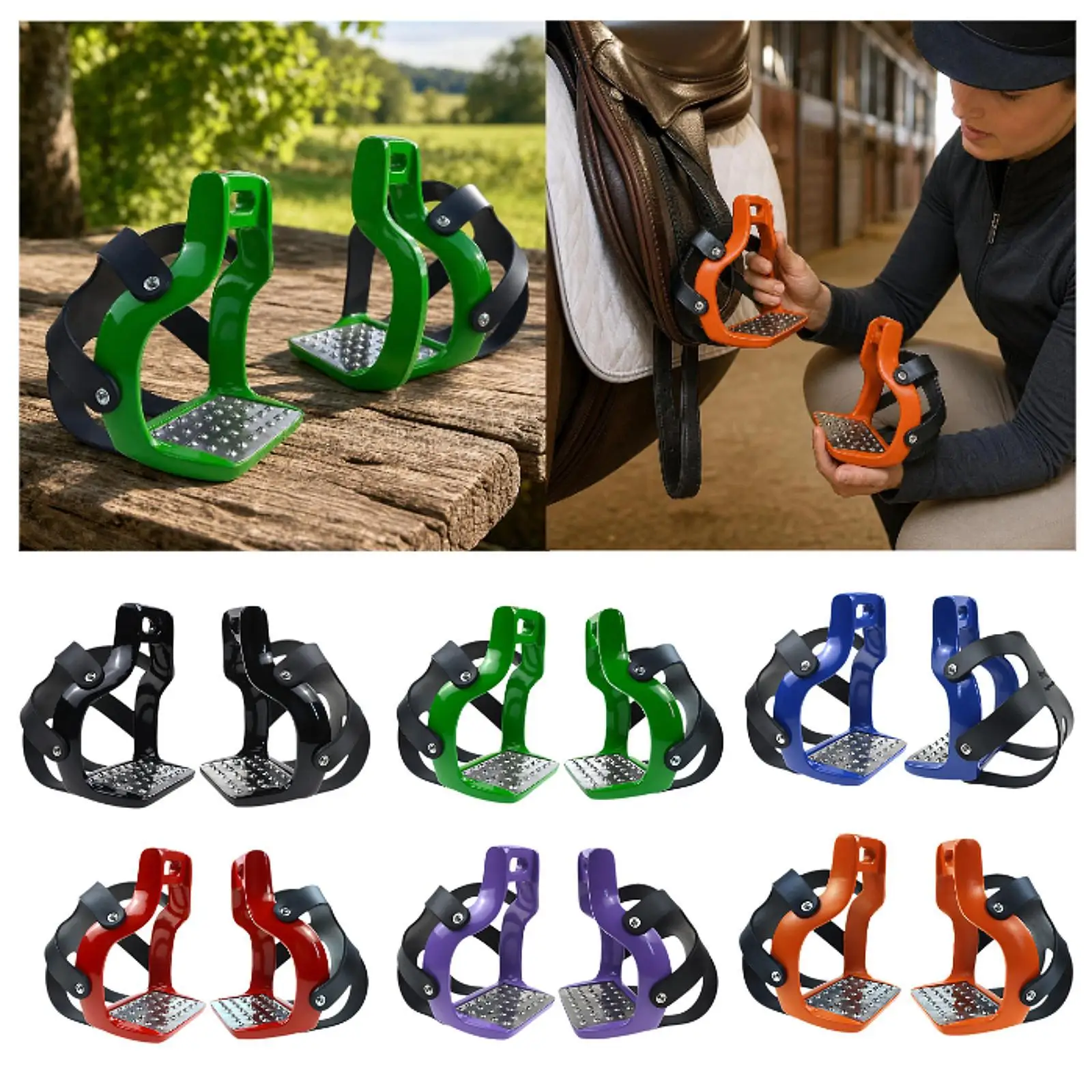horse-riding-stirrups-with-rubber-cover-anti-slip-safety-equipment-for-horse-rider-support-for-equestrian-activities